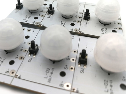 太陽能人體感應燈PCBA控制板