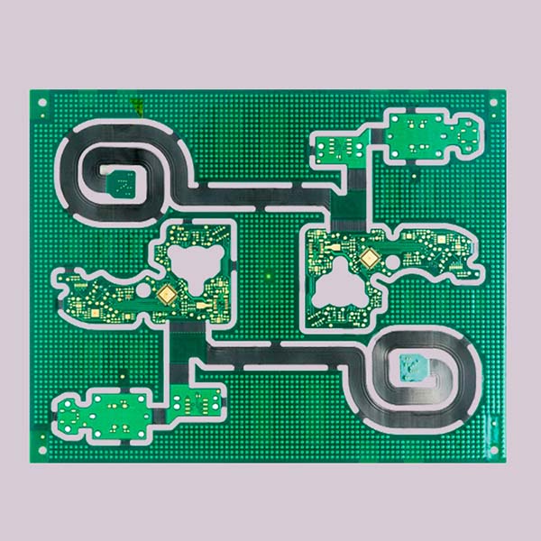4層阻抗沉金軟硬結合板