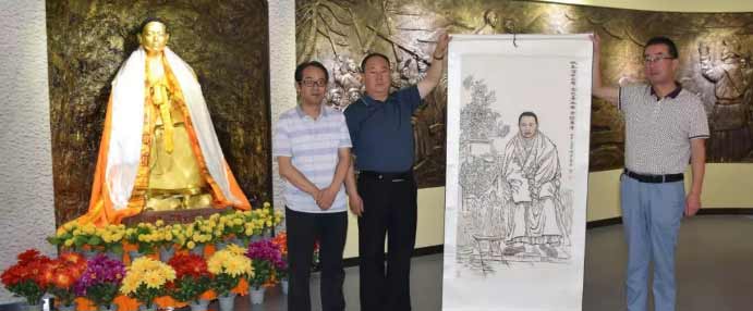 民盟信息一-臨夏盟員張仲衡為肋巴佛革命紀念館捐贈書畫作品142.jpg 民盟信息一-臨夏盟員張仲衡為肋巴佛革命紀念館捐贈書畫作品142.jpg