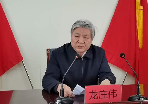 全國人大常委會委員、全國人大農業與農村委員會副主任、民盟中央副主席龍莊偉出席啟動儀式并講話xg.jpg