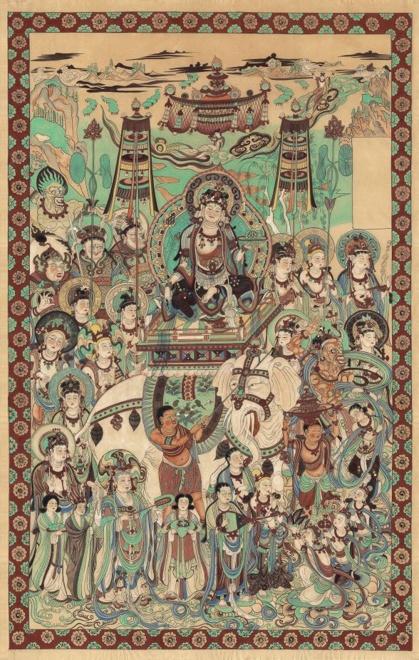 莫高窟第159窟“普賢變”--吳榮國繪制 (提供用圖）.jpg